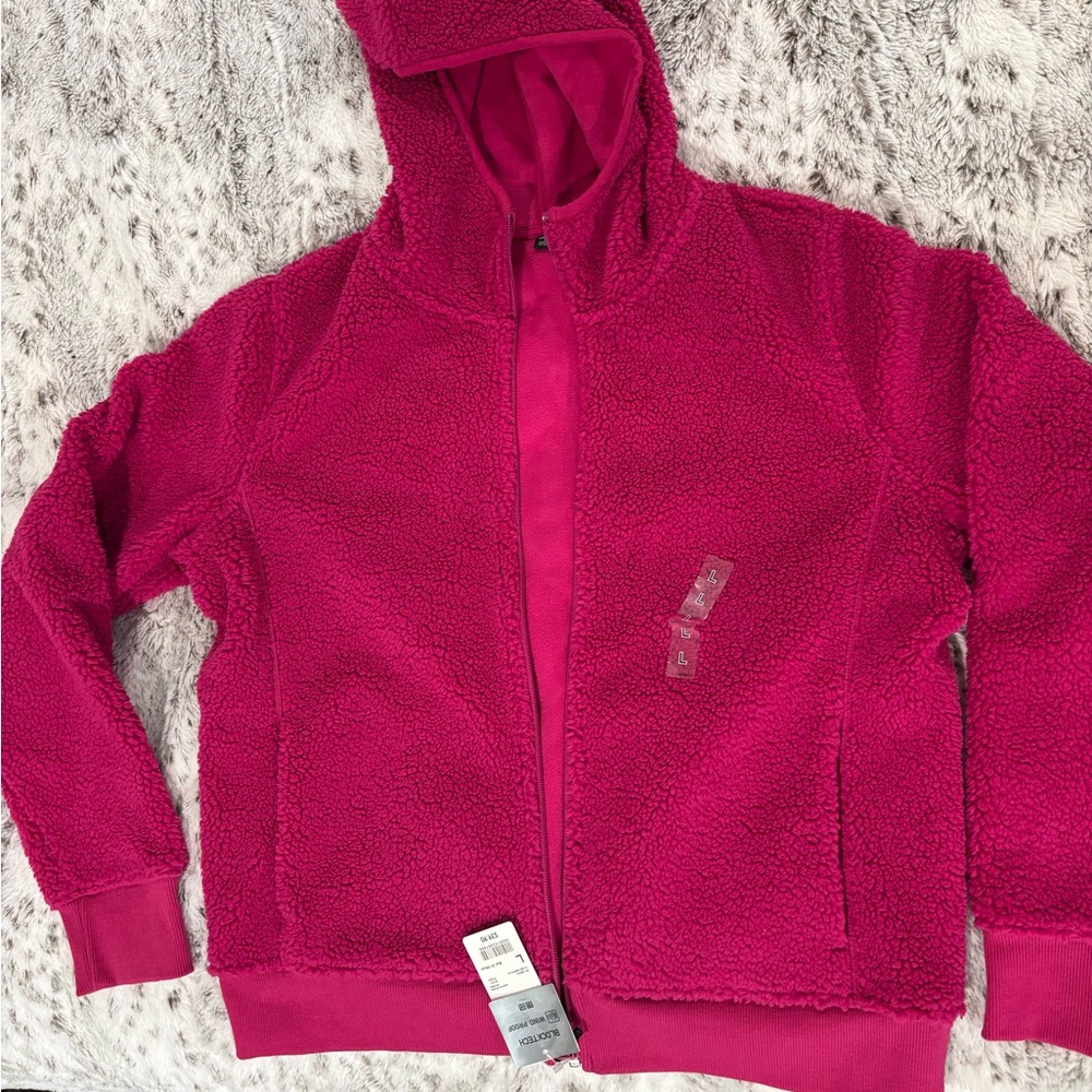 Uniqlo Fuchsia Women's Hoodie L NWT